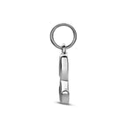 hanger letter zilver gerhodineerd