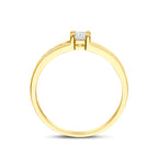 9K Ring Zirkonia 9K Gelb