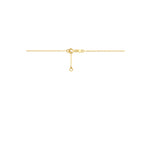 Halskette Herzen 40 - 42 cm 14K Gelbgold