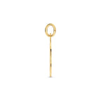 graveerhanger 14K geelgoud