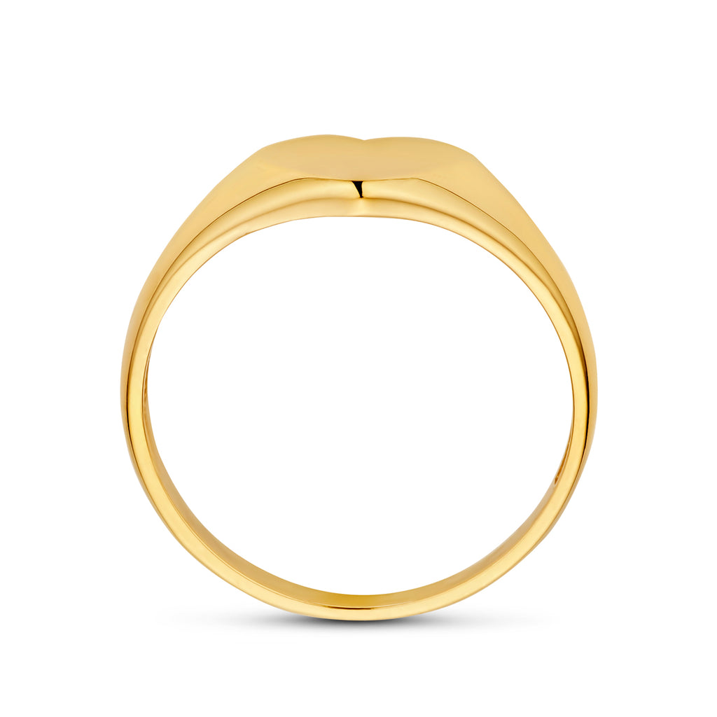 Ring Herz 14K Gelbgold