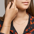 Armband 1,5 mm 16 - 18 cm 14K Gelbgold