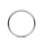 Beziehungsring Silber rhodiniert