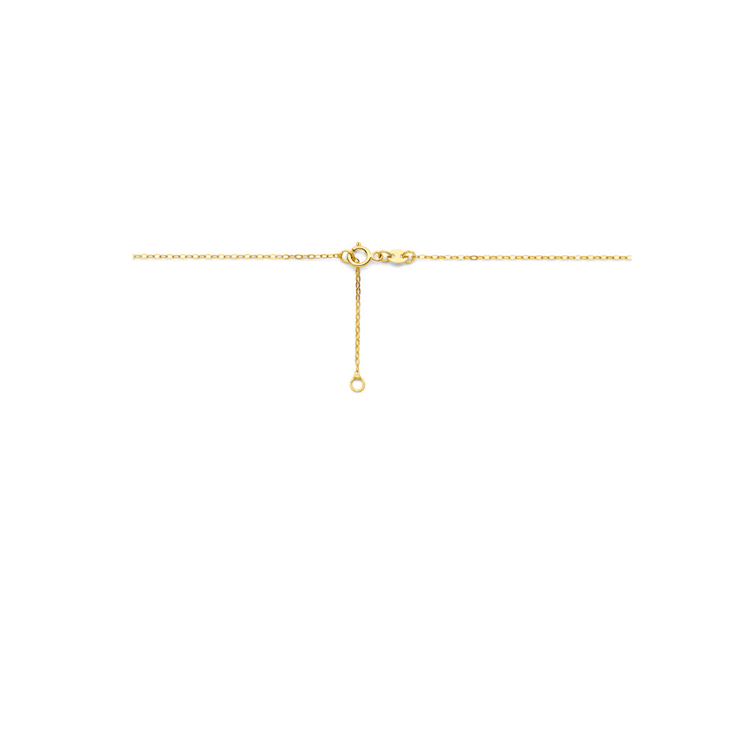Halskette Tropfen 42 - 45 cm 14K Gelbgold