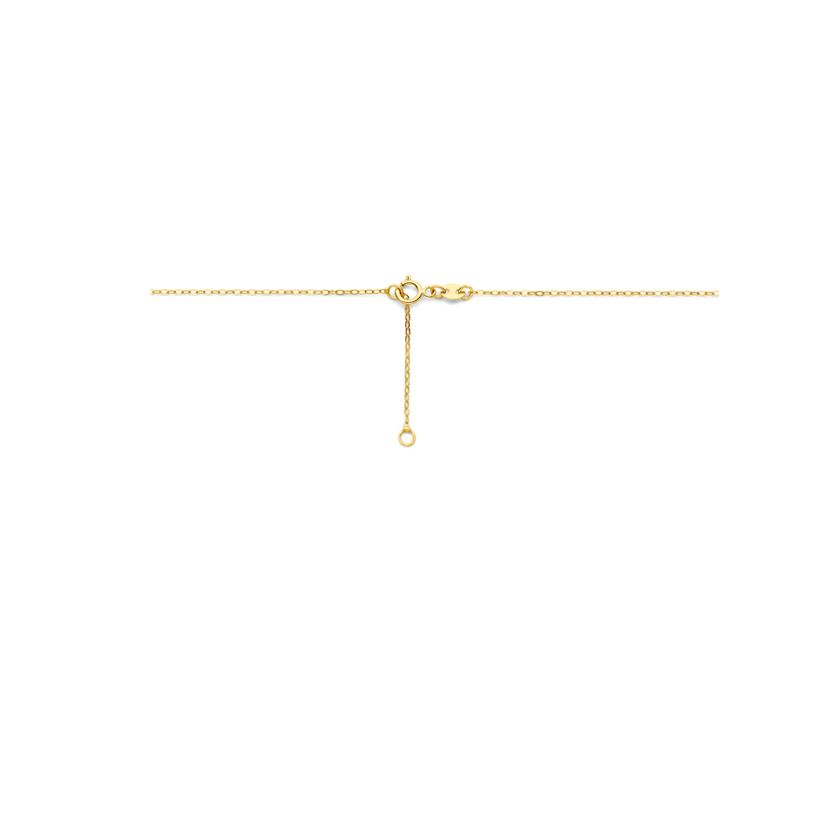 Halskette Tropfen 42 - 45 cm 14K Gelbgold