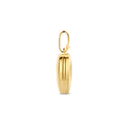medaillon hart 14K geelgoud