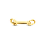 los schakelstukje 6,0 x 23 mm 14K geelgoud