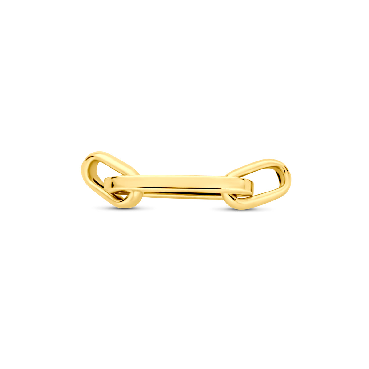 los schakelstukje 6,0 x 23 mm 14K geelgoud