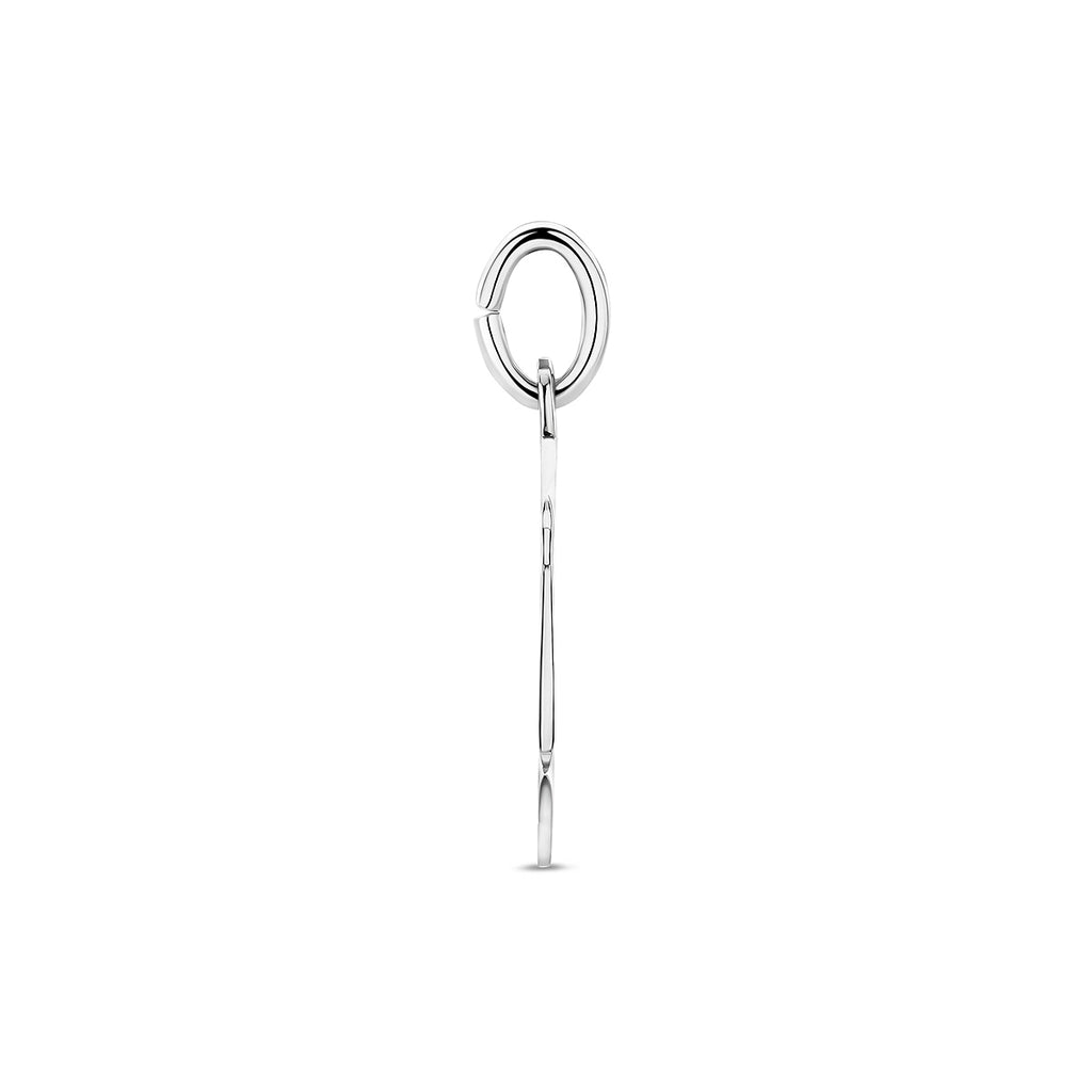 hanger meisje 15 mm zilver gerhodineerd