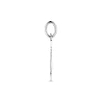 hanger meisje 15 mm zilver gerhodineerd