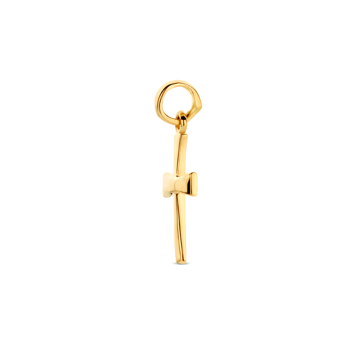 hanger kruis 14K geelgoud