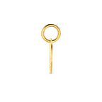 Gravuranhänger 15 mm 14K Gelbgold