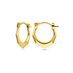 Ohrringe Lapide 16 mm 14K Gelbgold