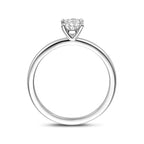 Ring Zirkonia Silber rhodiniert