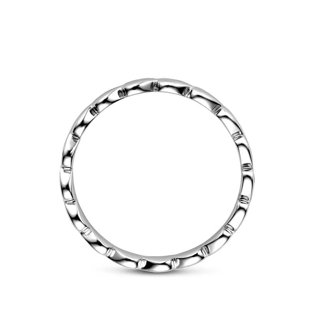 Ring Herzen Silber rhodiniert