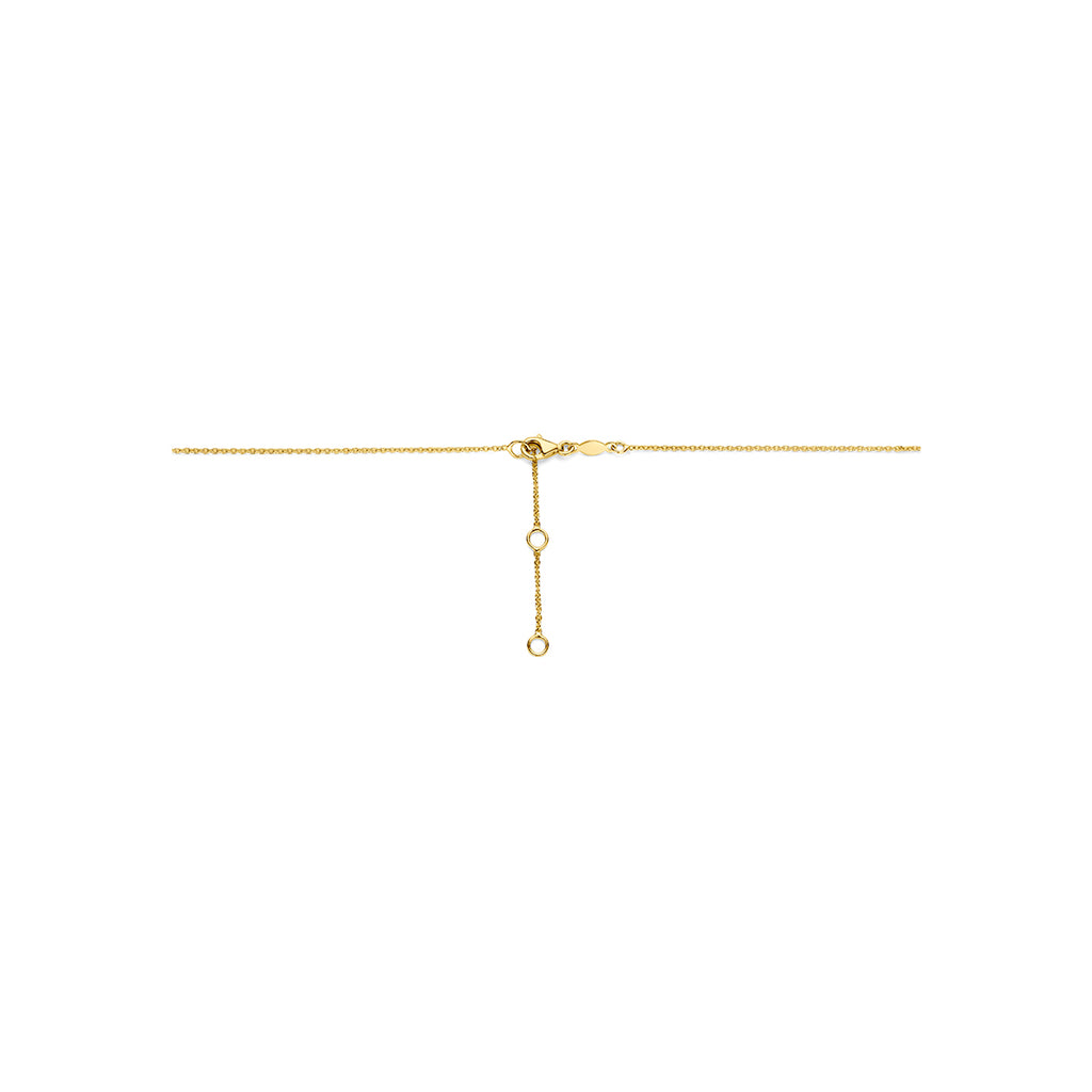 9k collier 41 - 43 - 45 cm 9K geel