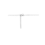Halskette Herz 41 + 5 cm Silber rhodiniert