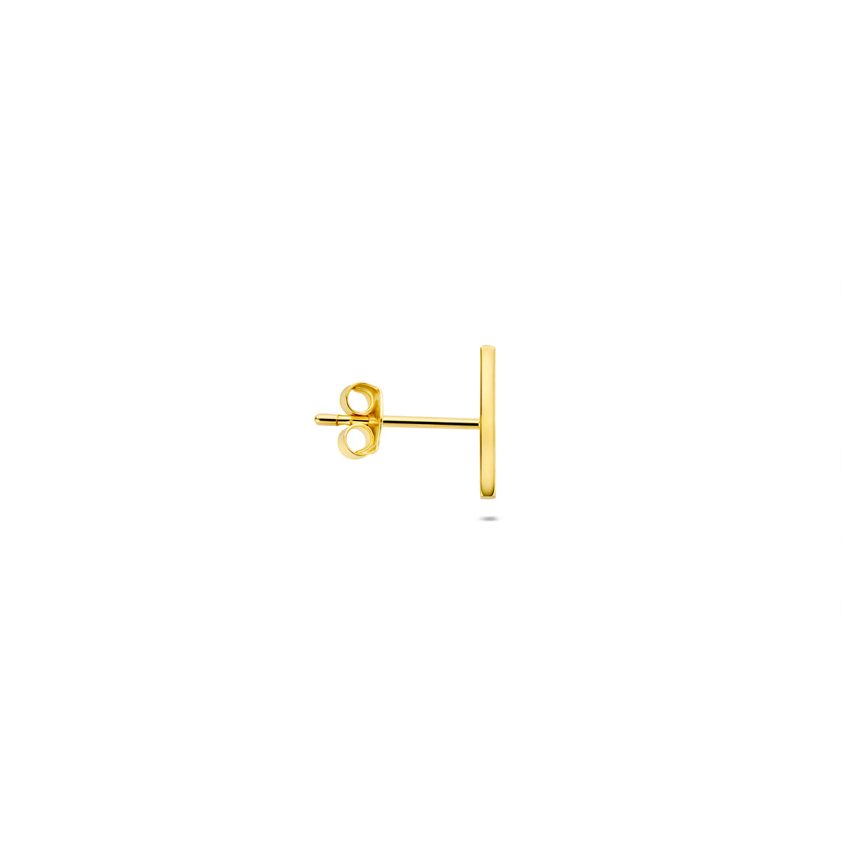 Ohrsteckerleiste pro Stück 14K Gelbgold
