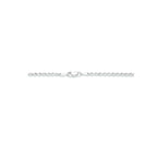 Kordel 2,5 mm Silber rhodiniert