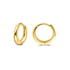 Klappcreolen 10 mm 14K Gelbgold