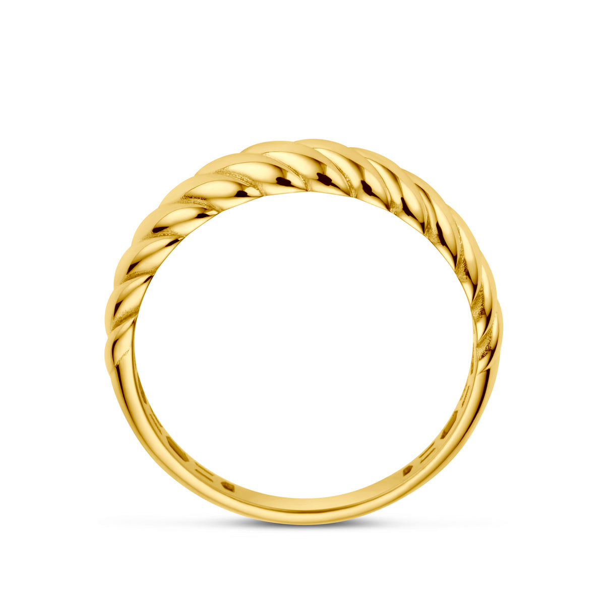 ring balloon 14K geelgoud