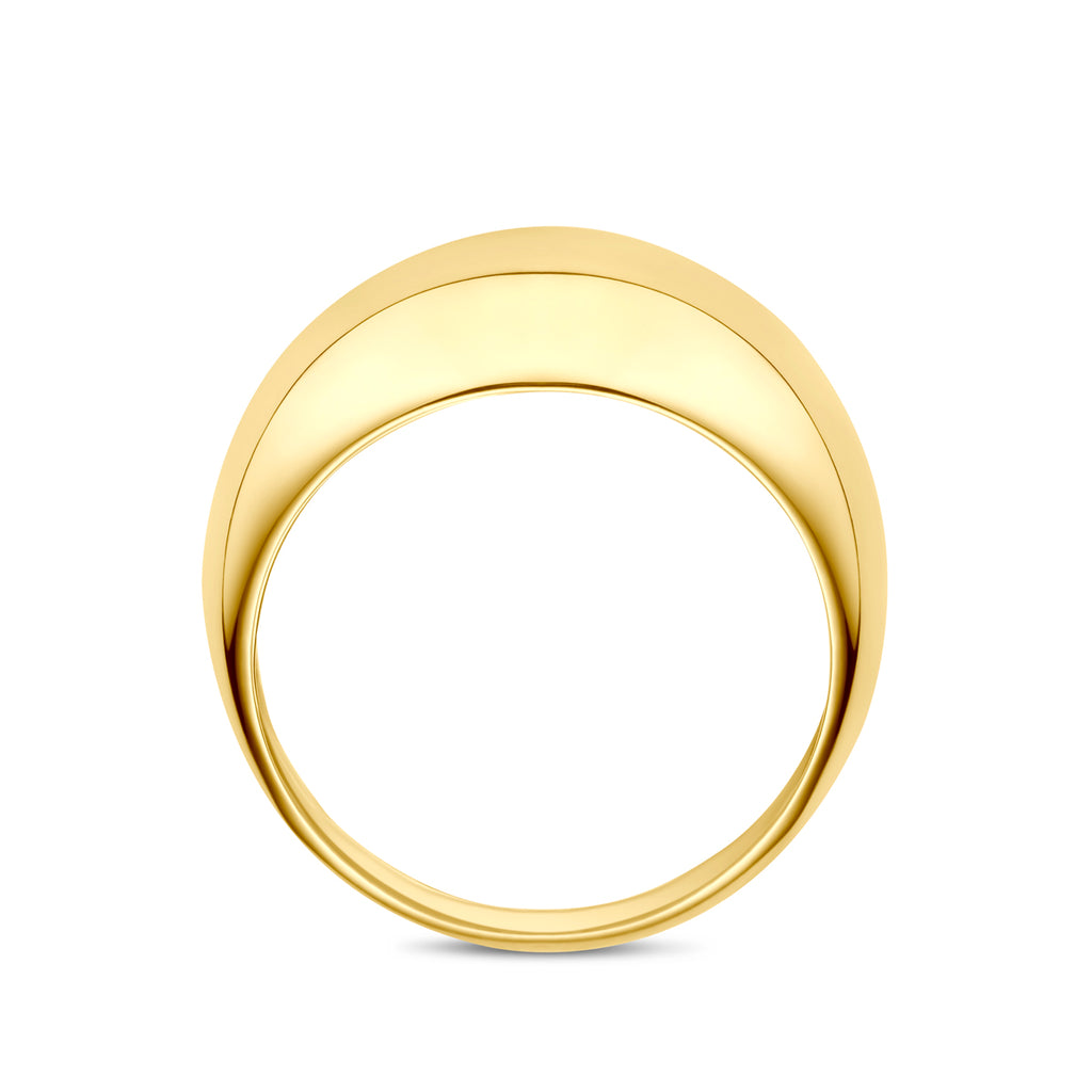 ring balloon 14K geelgoud