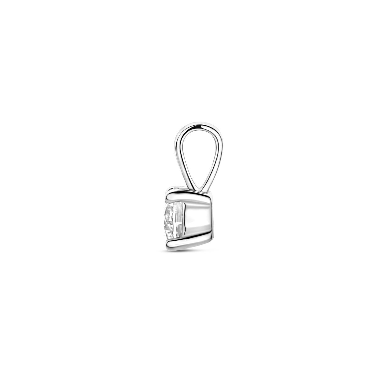 hanger zirkonia zilver gerhodineerd