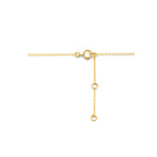 Halskette Kreuz 40 - 42 - 44 cm 14K Gelbgold
