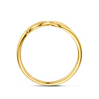 Ring Unendlichkeit 14K Gelbgold