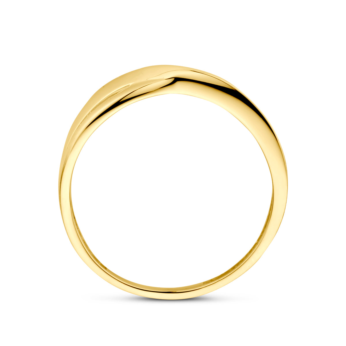 ring 14K geelgoud