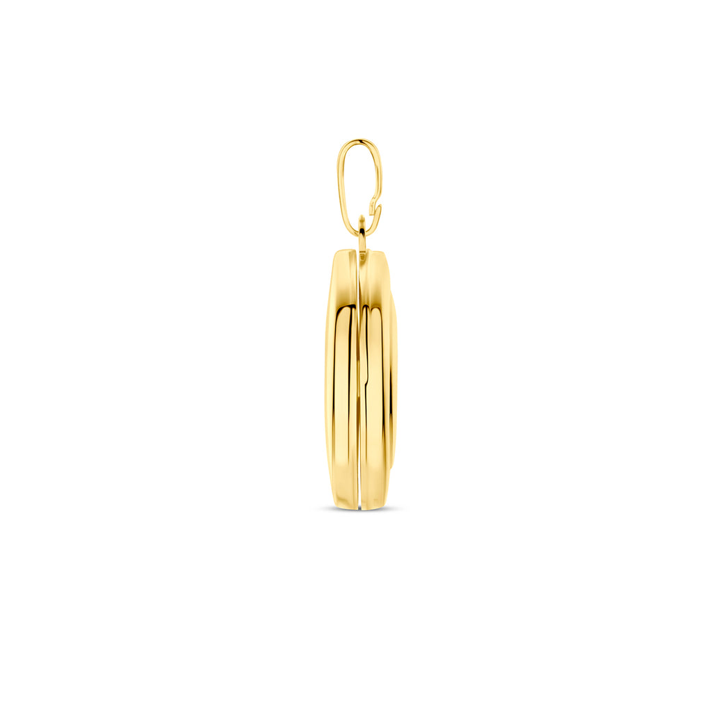 medaillon 14K geelgoud