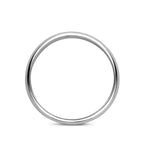 Beziehungsring Silber rhodiniert