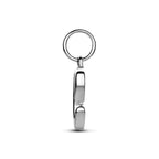 hanger letter zilver gerhodineerd