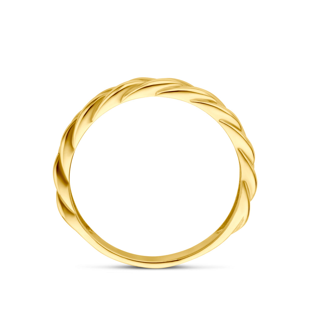 9 Karat Ringschaltung 9 Karat Gelb