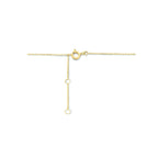 Halskette Herzen 40 - 42 - 44 cm 14K Gelbgold
