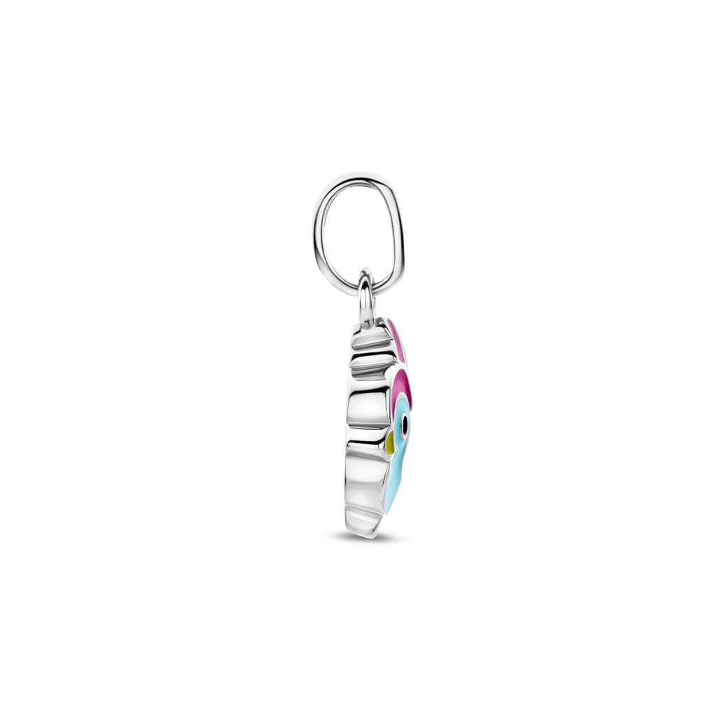 Anhänger Vogel 9,5 mm Sterlingsilber rhodiniert