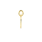 hanger jongen 10 mm 14K geelgoud