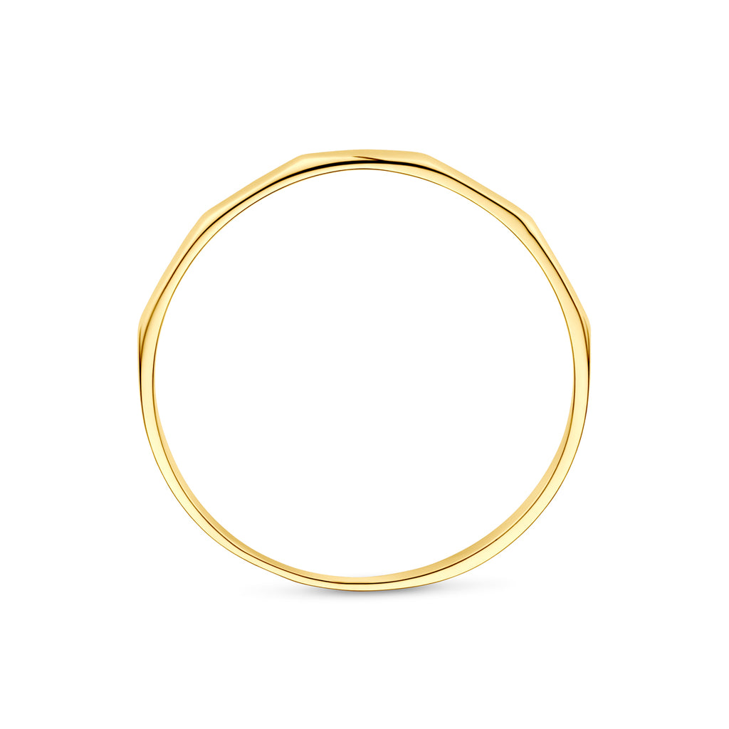 ring 14K geelgoud