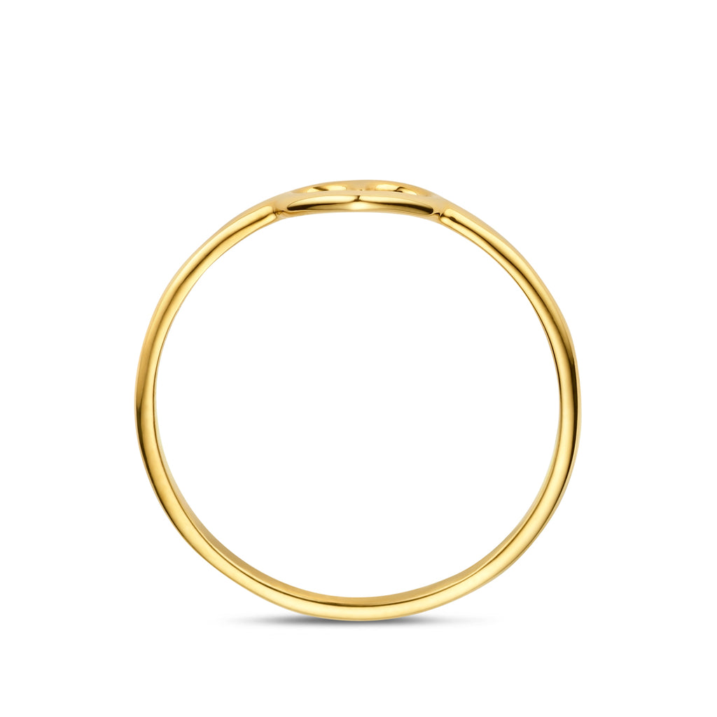 Ring Herz 14K Gelbgold
