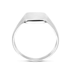 Gravurring Silber rhodiniert