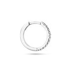 Tropfenohrring-Diamant 0,11 ct h p1 pro Stück 14 Karat Weißgold