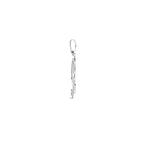hanger letter zilver gerhodineerd