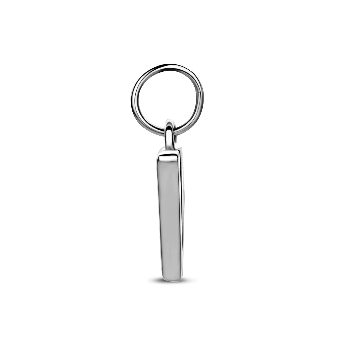hanger letter zilver gerhodineerd
