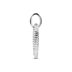 hanger zirkonia 18 mm zilver gerhodineerd