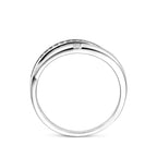Ring Zirkonia Silber rhodiniert