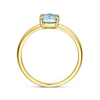 Ring Topas 14K Gelbgold