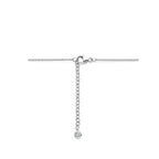 Halskette Kleeblatt Perlmutt 36 + 4 cm Silber rhodiniert