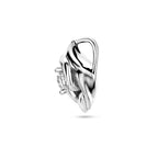 Anhänger Rose Zirkonia 11 mm Silber rhodiniert