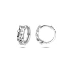 klapoorringen schakel 13 mm zilver gerhodineerd