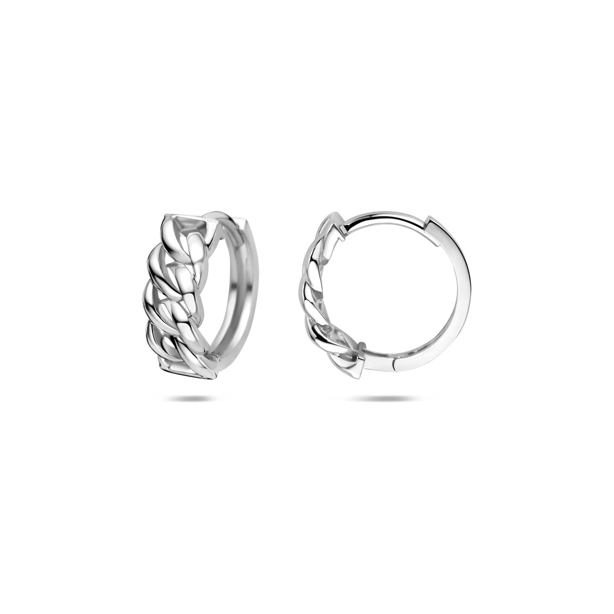 klapoorringen schakel 13 mm zilver gerhodineerd